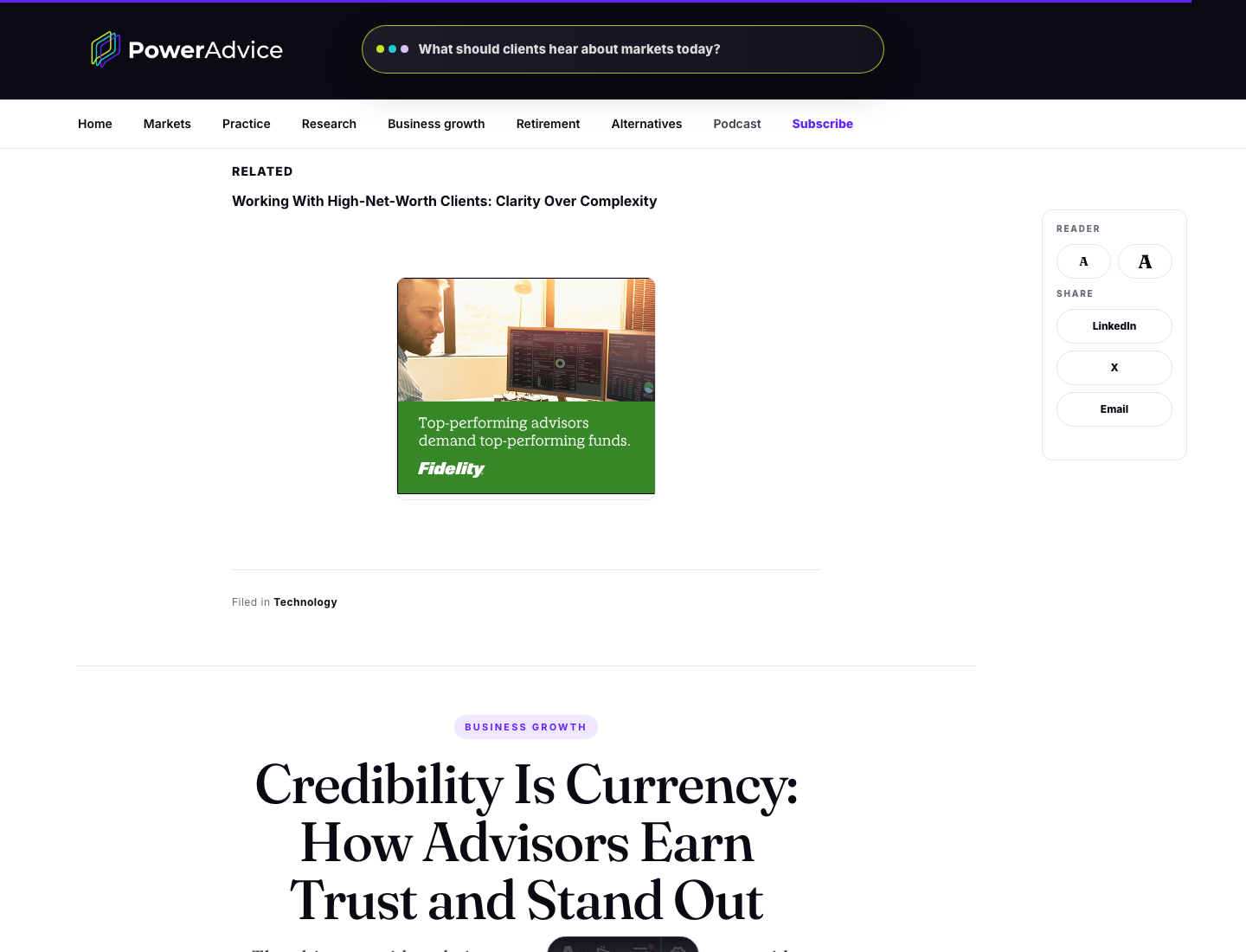 PowerAdvice article-end 300x250 sponsor placement